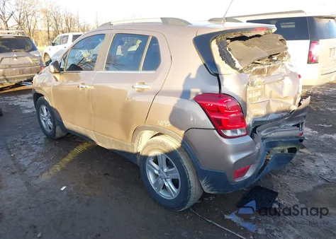 2018 Chevrolet Trax Lt из США, поврежденный, VIN 3GNCJLSB0JL372430